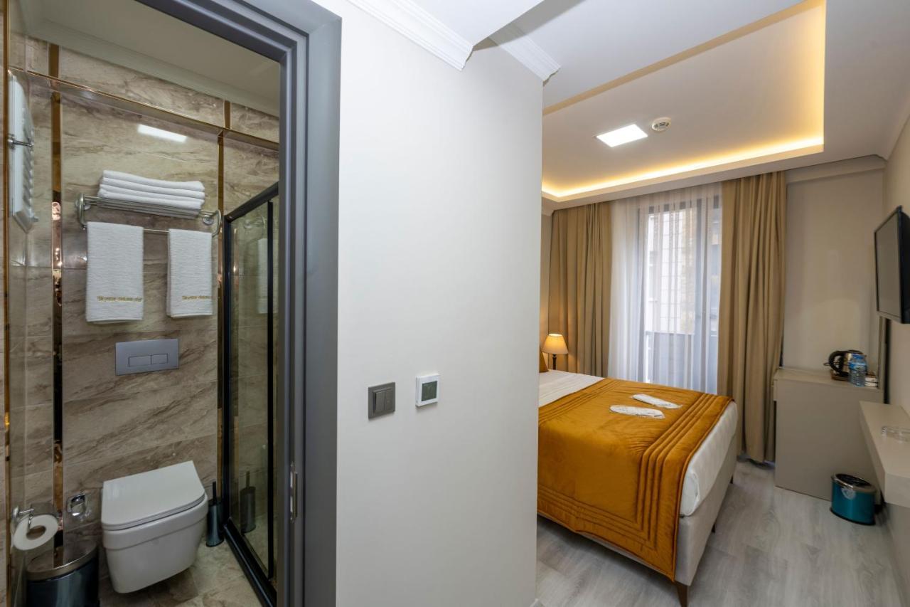 Skystar Deluxe Hotel Istambul Exterior foto